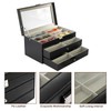 Nicunom 18 Slots Sunglasses Organizer Collector Eyeglasses Sunglass Glasses Storage