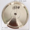 6" Diameter Electroplating Diamond Grinding Wheel with 1/2" Arbor for