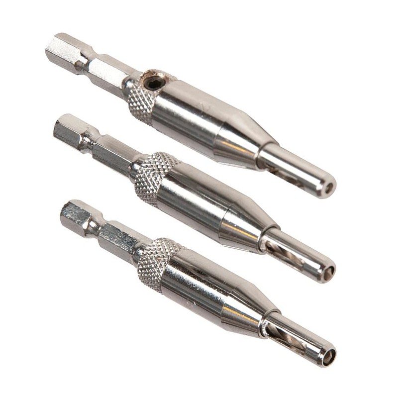 Dapetz ® 3 PCS Hinge Drill Bit, Center Drill Bit