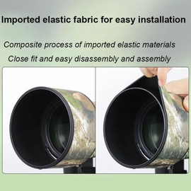 Chasing Birds Waterproof Lens Coat for Nikon Z 180-600mm F/5.6-6.3 VR Lens Camouflage Rain Cover (KYMC)