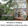 Hummingbird Feeder for Outdoors Hanging, Hanging & Window Two-Mode Horizontal