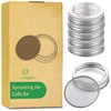 6 Pack Seed Sprouting Jar Lids | For 2.75" Regular
