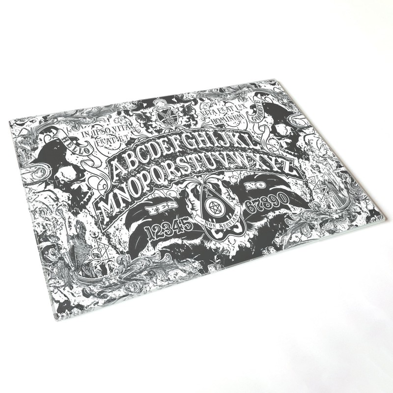 ShopQuality4U Premium Medium Glass Cutting Board Cheese Board Board Ouija