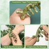 Scalp Massage Comb, Natural Gua Sha Jade Stone Massage Tool