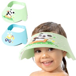 Baby Shower Cap Protective Shield for Babies & Toddlers - Adjustable Velcro Fastening, Soft EVA Material, Protects Eyes, Nose & Ears from Water & Shampoo - Perfect for Stress-Free Hair Washing