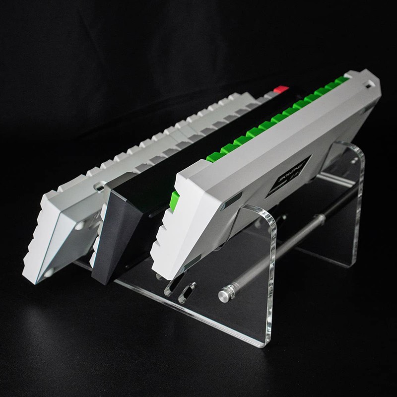 Keyboard Storage Stand Removable Clear Acrylic Heightening Tilt Mechanical Keyboard