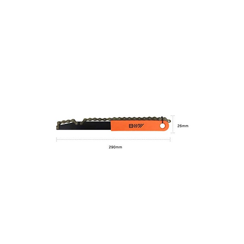 VOANZO Chain Whip Tool, Upgrade Rotor Lockring Removal Wrench Bicycle