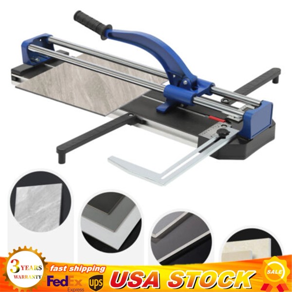 Unbranded 24" Manual Tile Cutter Cutting Machine 600mm Precise Industrial