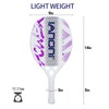 Beach Tennis Paddle Beach Tennis Racket Carbon Fiber with EVA