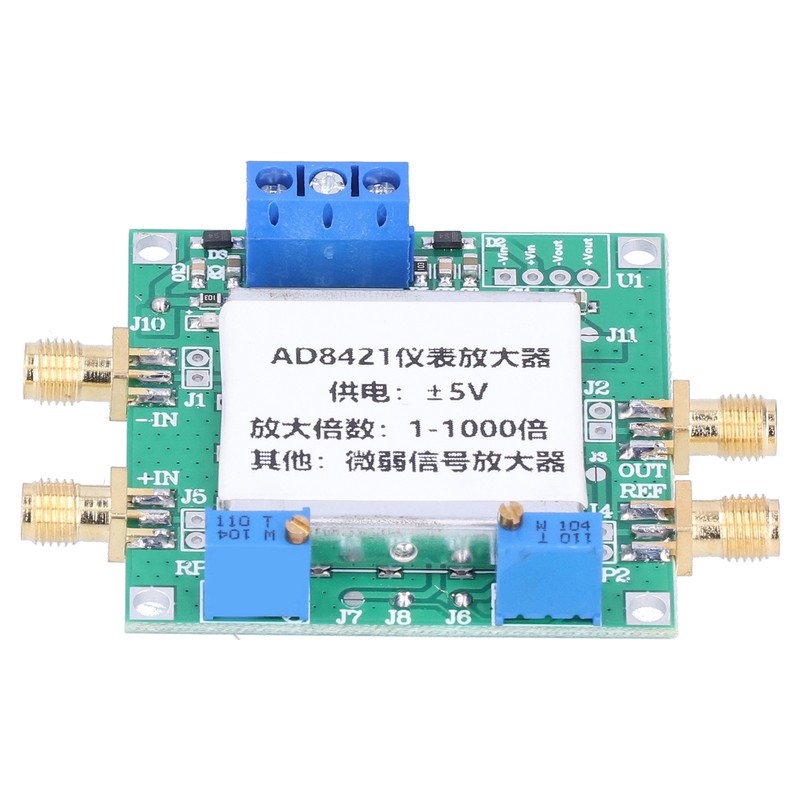 Amplifier Module AD8421 2.3mA 500pA Low Noise Distortion Signal Instrument
