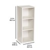 ClosetMaid 8987 Stackable 3-Shelf Organizer, White