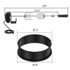Charkettle Rotisserie Ring Kit Compatiable with Weber 18" Charcoal Kettle