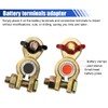 DUSCOKE Car Battery Post Shims, Pure Lead Anode Cathode Terminal