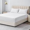 Aisbo Double Fitted Sheet White - Extra Deep Pocket Bed