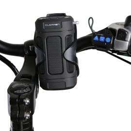 Clearon - Bocina Bluetooth para bicicleta, Negro