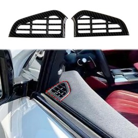 crosselec Carbon Fiber Inner Door Air Vent Panel Cover Trim Accessories for 2022-2025 Acura MDX