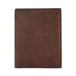 camel active Bags Salo Men's Wallet RFID Portrait Format Leather, dark brown, Wallet portrait format