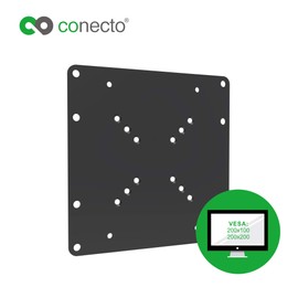 conecto, Universal VESA Adaptor VESA 50 x 50 to 200 x 200 Maximum Load 30 kg Black SA-CC50305-V2