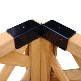 igarden Lattice Coupling Hardware, Corner Hinge, 1 Piece, Fixing Bracket, Pole, Pillar, Fence, Post Louver