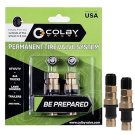 Heavy Duty Metal Valve Stem Replacement Kit for Tubeless Tires