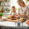 UFORU 4.5 Inch Burger Press,304 Stainless Steel Hamburger Patty Maker,Heavy