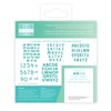 First Edition FESVG001 2019 Digital Dies - Alphabets & Numbers