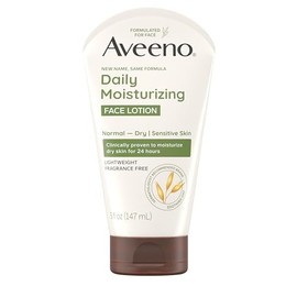 Aveeno Locin facial hidratante diaria con avena prebitica calmante, hidratante facial ligero y no graso para pieles normales a secas, sensibles,...   
