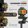 Alloyman Laser Level 4 X 360°Self Leveling with Tripod, 16