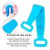 Veraly Cepillo Corporal De Silicona Para Baño Espalda Doble Cara