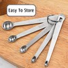 BERYLER 5 PCS 1/64 Teaspoon(1/64 Tsp | 0.083 mL |