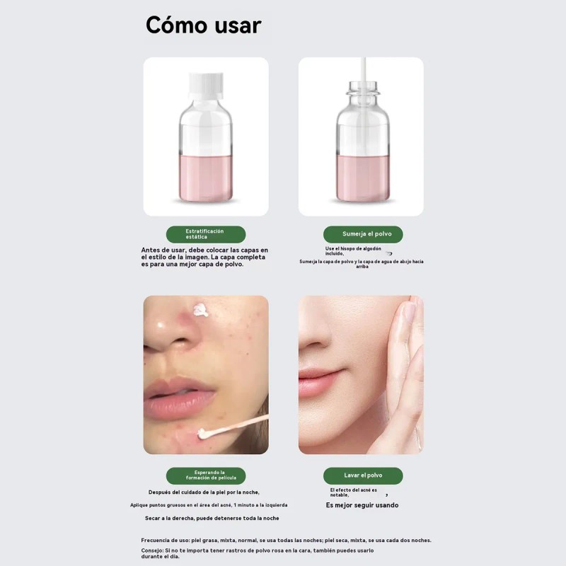 Acné De Marcas Acné De Eliminación De Esencia Jd