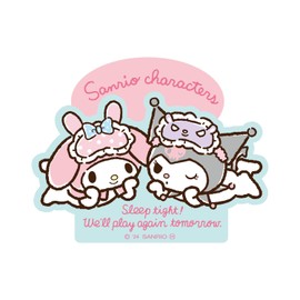 My Melody & Kromi [Die Cut Sticker] Character Sticker/Night, Sanrio