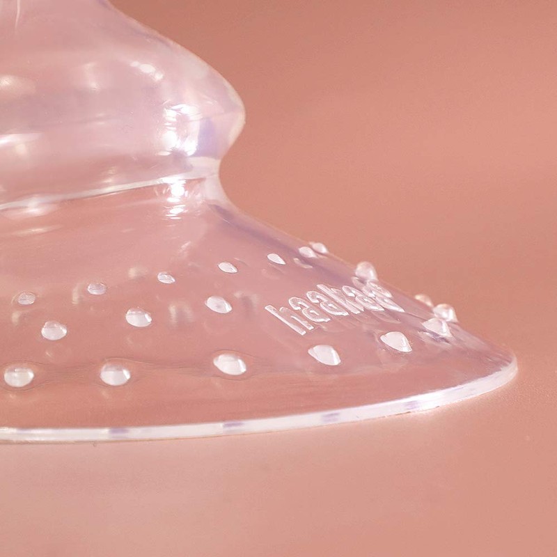 Haakaa Nipple Shield for Breastfeeding with Latch Difficulties Cracked Flat