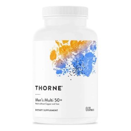 Multivitamínico Diario Para Hombres 50+ Thorne 180 Cápsulas Sabor Sin Sabor