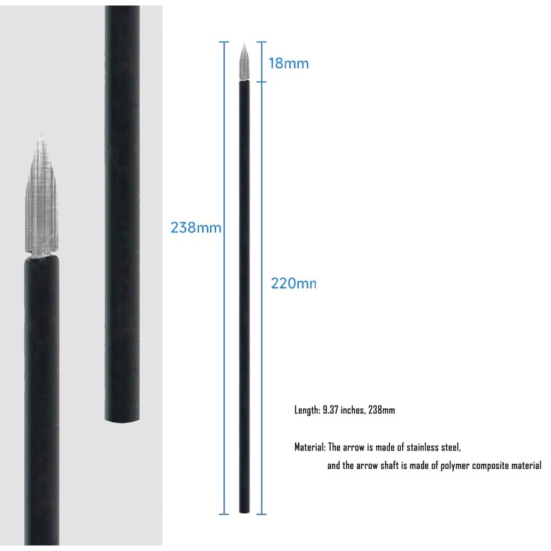 20 special arrows for mini compound bows