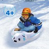 Wham-O Snowboogie Winter Snow Tube, 44" Single Rider Inflatable Animal