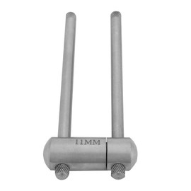 Cue Tip Press Tool Stainless Steel Billiards Pool Cue Tip Compressor Fit for 11mm Pool Cue Tip Snooker Cue Tip Shaper (11mm)