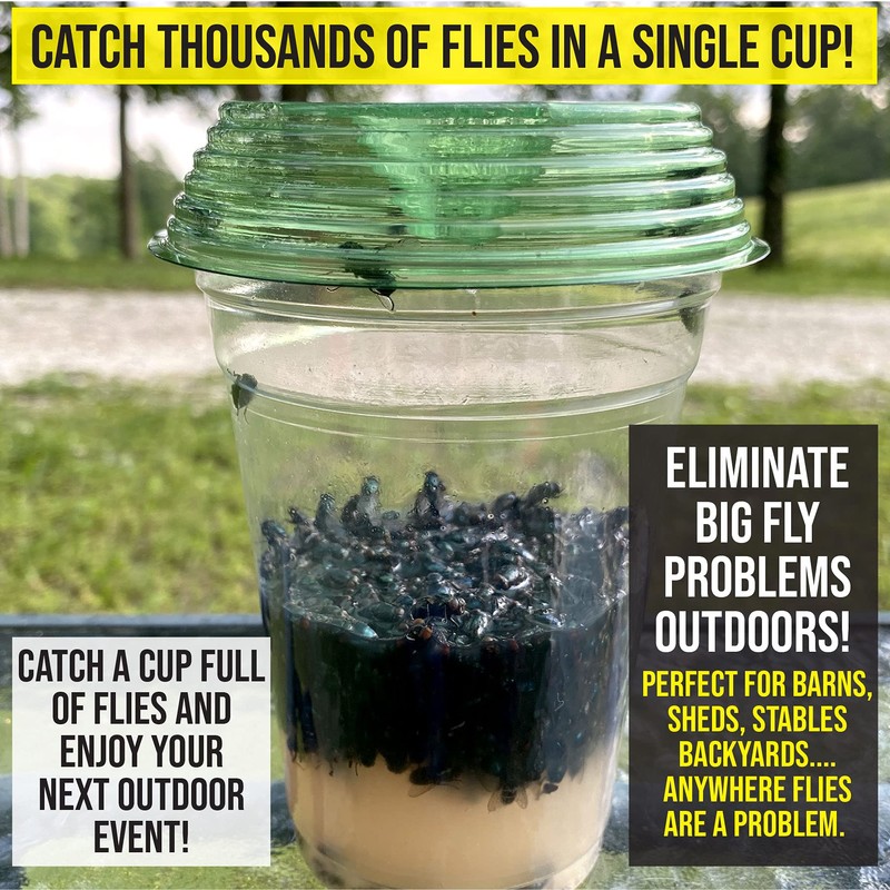 Billy-Bob Fly Lid - Turn Almost Any Cup Into A