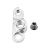 ECSiNG 1pc Silver Bicycle Derailleur Hanger Aluminum Alloy Rear MTB