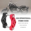 Windance 2pcs Motorcycle Bumper Clamp Bracket, Driving Fog Lights Holder,