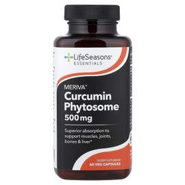 Life Seasons Meriva Curcumin Phytosome 250mg 60 Veggie Capsules, 4, 60 Tablets / 라이프시즌스 메리바 커큐민 파이토솜 250mg 60 베지캡슐, 4개, 60정