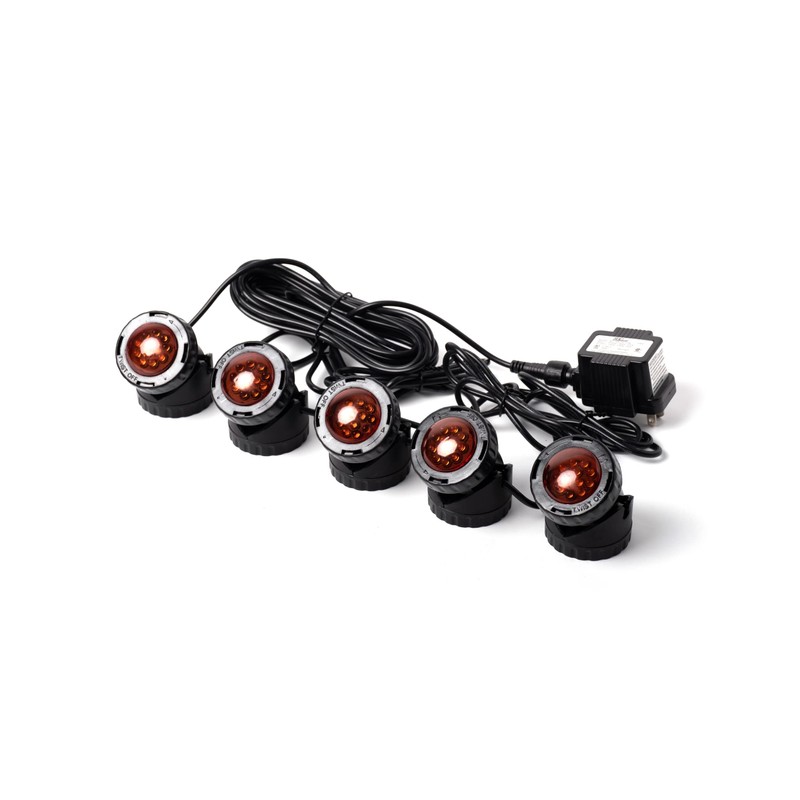 Jebao Submersible LED Pond Light, Set of 5