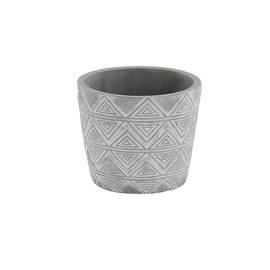 4.5" Triangle Pattern Planter