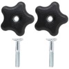 2X Lawn Mower Handle Bolt and Knob Kit Used On