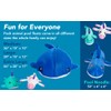 Posh Creations Floating Animal Pool Floats with EPS for Kids,