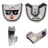 Putter Cover Headcover for Odyssey 2 Ball Mallet Magnet Fits