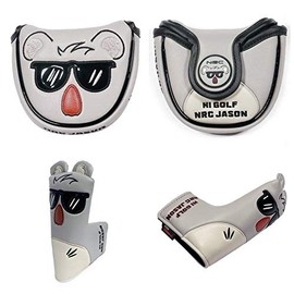 Putter Cover Headcover for Odyssey 2 Ball Mallet Magnet Fits Scotty Cameron Odyssey Pin Koala (Mallet)