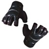 Grappling Guantes – Luz Estilo por Tiger Claw, color negro/blanco,