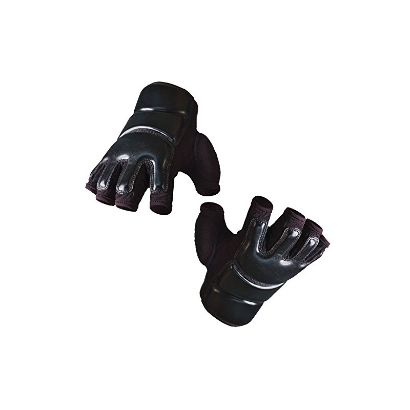 Grappling Guantes – Luz Estilo por Tiger Claw, color negro/blanco,