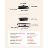 VEVOR Roaster Oven, 18QT Electric Roaster Oven, 150-450℉ Adjustable Temperature